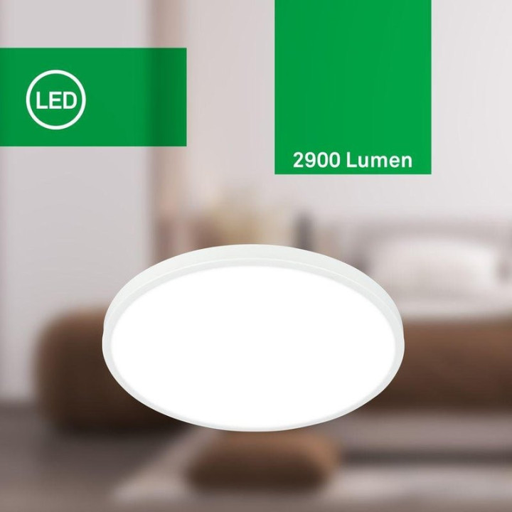 Stropní svítidlo BRILONER Kaida, 33 cm - 12,7 W, 2900 lm, LED, neutrální bílá