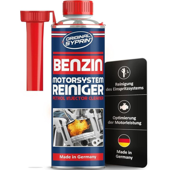 Čistič palivového systému pro benzínové motory SYPRIN Benzin Motorsystem Reiniger, 500 ml