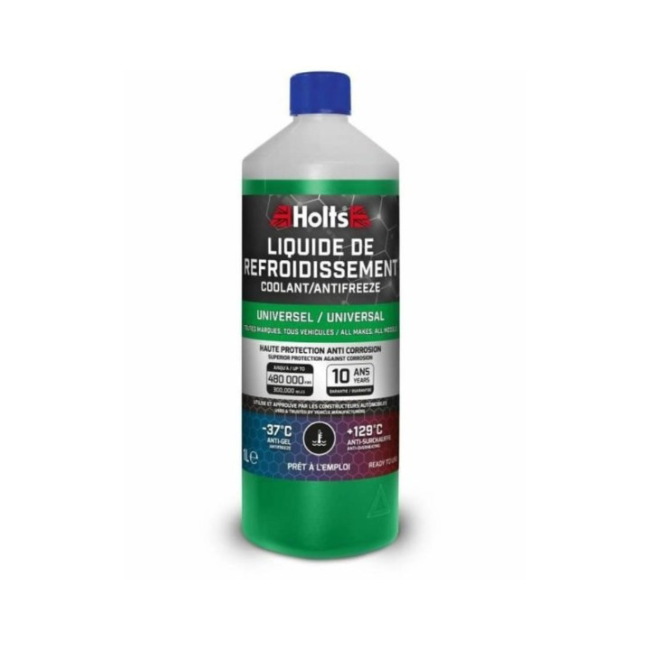 Chladicí kapalina HOLTS Coolant, -37 °C/+129 °C, 1 l