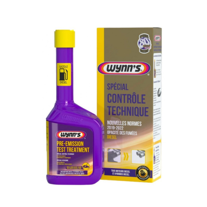 Aditiva do paliva WYNN´S Pre-Emission test treatment W31575, 325ml