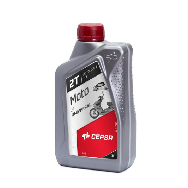 Motorový olej CEPSA Moto 2T Universal, 1 l