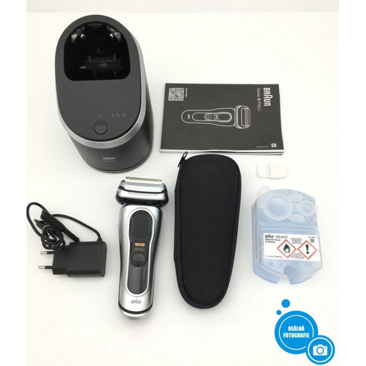 Pánský holící strojek BRAUN S9 Wet&Dry 9567cc silver