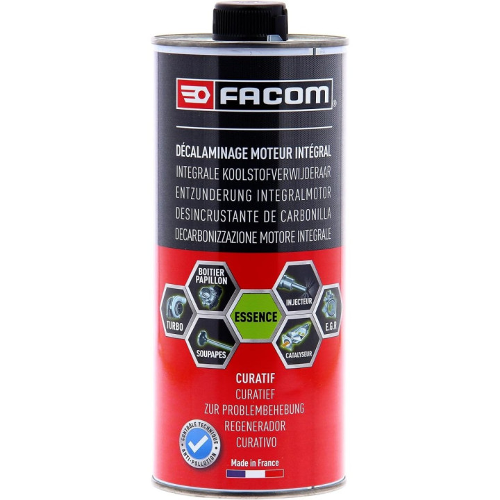 Aditiva pro benzínové motory FACOM Décalaminage Moteur Intégral Essence 006026, 1 L