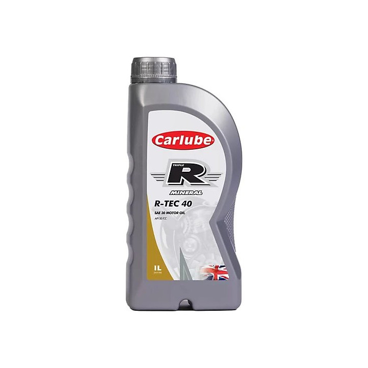 Motorový olej CARLUBE Triple R Mineral R-TEC 40 SAE 30, 1 l
