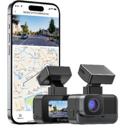 Autokamera KRUNIA Dash Cam K1, 5V, 2K, černá