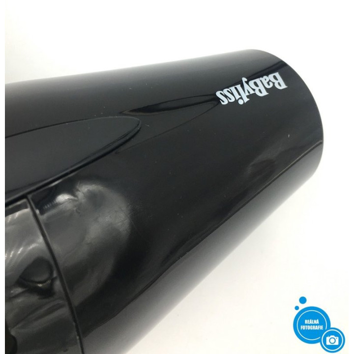 Cestovní vysoušeč vlasů BABYLISS 5344E (S211a), 2000 W, černá
