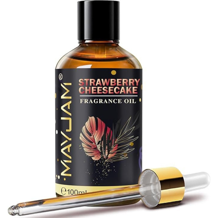 Esenciální olej MAYJAM Fragrance Oil, Strawberry Cheesecake, 100 ml
