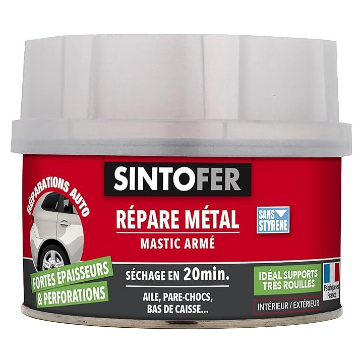 Tmel na kov SINTOFER Répare Métal, 570 g