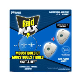 Náplň do elektrického difuzéru proti komárům RAID Max, 2 x 2,29 g