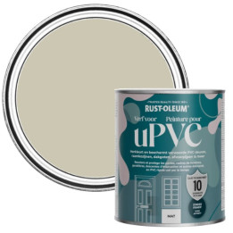 Matná barva na PVC RUST-OLEUM Peinture pour PVC, odstín Gris d´Hiver, 750 ml