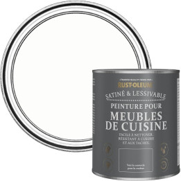 Barva na nábytek RUST-OLEUM Peinture pour PVC, odstín Craie Blanche Satin, 750ml