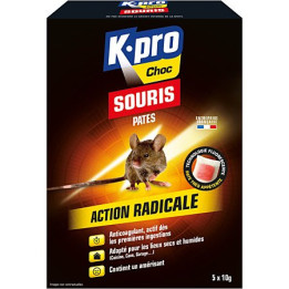 Antikoagulační pasta proti myším KAPO Choc Souris Pates, 50 g