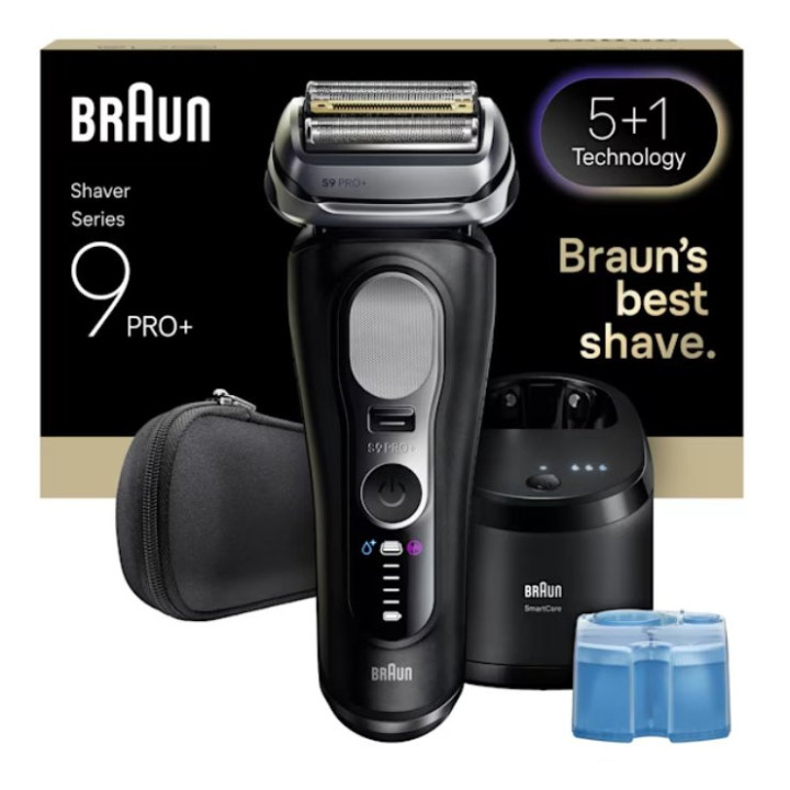 Pánský holicí strojek BRAUN Series 9 Pro+ 9660cc, černá