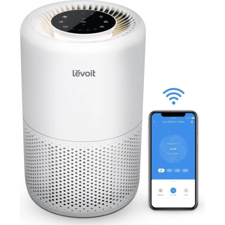 SMART čistička vzduchu LEVOIT Core 200S, 26W, bílá