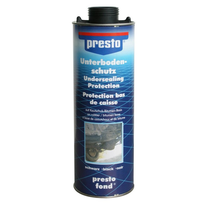 Ochrana podvozku PRESTO Unterbodenschutz 603239, černá, 1 l
