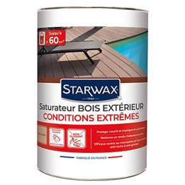 Lak na dřevo STARWAX Saturateur Conditions Extremes, bezbarvý, 5 l