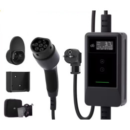 Nabíjecí kabel pro elektromobily DÉ Type 2 Portable EV Charger (deM2D03B7A), 3 kW, 7 m