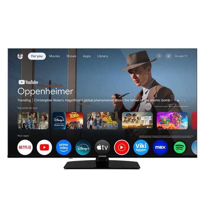 Orava LT-G55-A01 55" Ultra HD 4K Google TV Smart LED televizor s WiFi