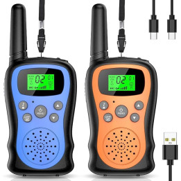 Sada dobíjecích vysílaček pro děti WALKIE TALKIES GL-368, 2ks