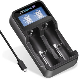 Univerzální nabíječka baterií JESSPOW JD-202, 3.7 V (AA, AAA)