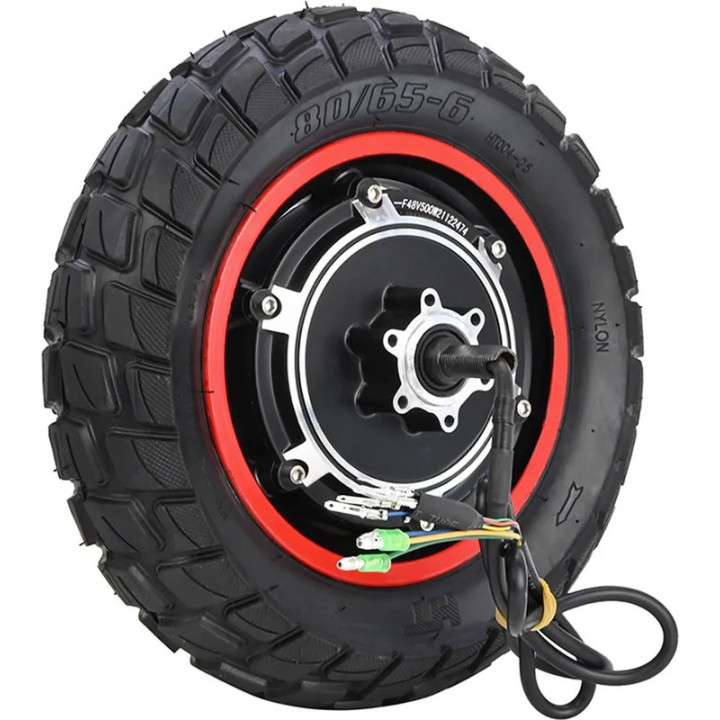 Náhradní zadní kolo LIXADA pro elektrickou koloběžku KUGOO M4/M4 Pro48 V, 500 W
