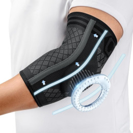 Ortéza na loket CAMBIVO Elbow Brace EB60, vel. L, 2 ks