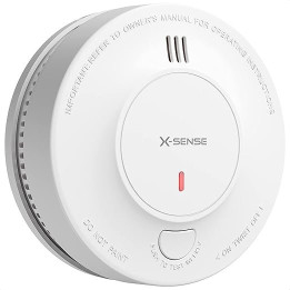 Detektor kouře X-SENSE Smoke Alarm SD2J0AX, 2 ks, bílá