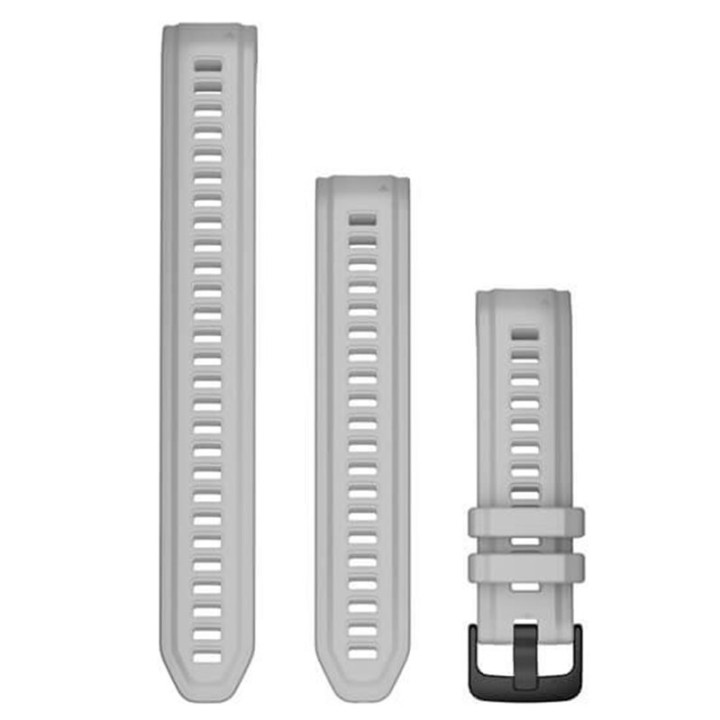 Náhradní silikonový řemínek GARMIN 20 MM Watch Band, Mist Gray