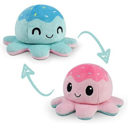Oboustranná plyšová hračka TEETURTLE Reversible Plushiee Ice Cream, Chobotnice