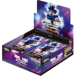 Sada sběratelských karet BANDAI Dragon Ball Ultra Limit FB04, 133 karet (24 balíčků) - ANJ