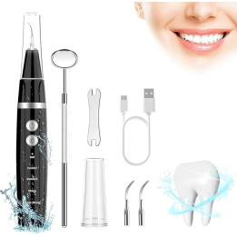 Ultrazvukový čistič na zubů Tartar Removal LB1, černá