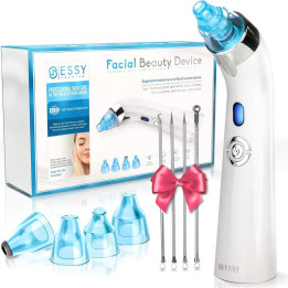 Kosmetický přístroj na čištění pleti ESSY Facial Beauty Device SG-888, modrá