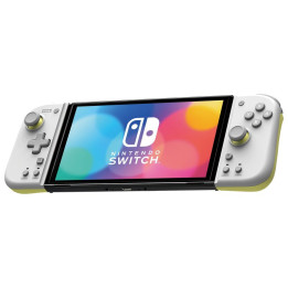 Bezdrátový herní ovladač pro Nintendo HORI Split Pad Compact (NSW-373U), šedá
