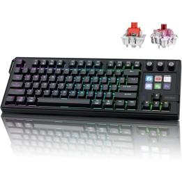RGB mechanická klávesnice MMOBIEL K1 PRO, QWERTY, černá