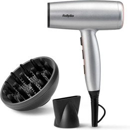 Fén na vlasy BABYLISS Cosmos D580DE, 2100 W, stříbrná