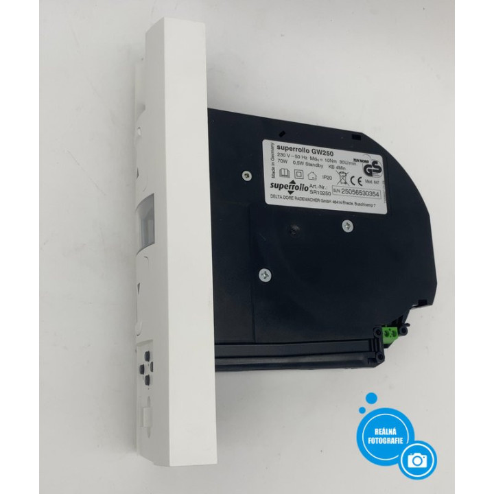 Elektrický navíječ rolet SUPERROLLO SR10250 (GW250), 23 mm, 70 W, bílá