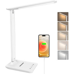LED stolní stmívatelná lampa T26A, bílá