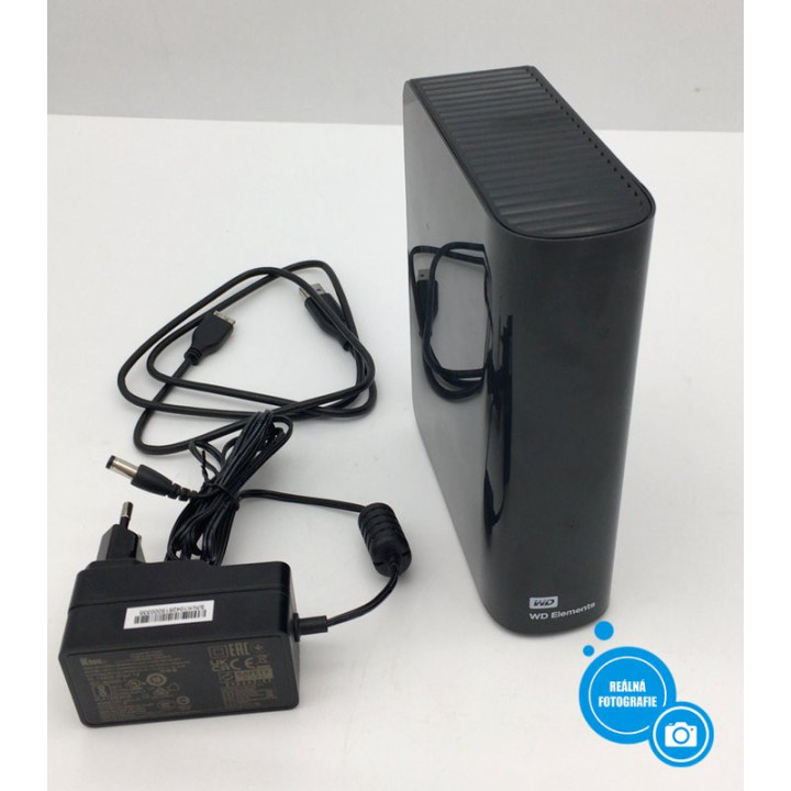 Externí pevný disk WESTERN DIGITAL Elements (WDBWLG0260HBK-EESN), 26 TB, černá