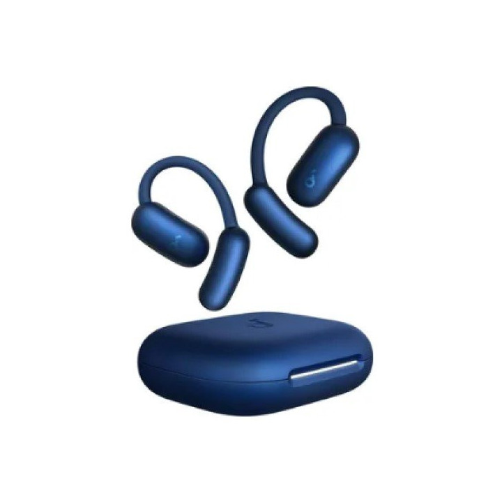 Bluetooth sluchátka s nabíjecím pouzdrem ANKER AeroFit 2 (A3874G31), modrá