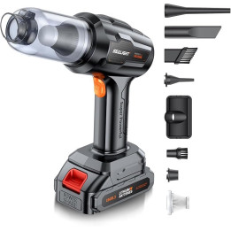 AKU mini ruční vysavač do auta SEALIGHT X1 Plus+, 18,5 V (včetně 2x AKU baterie)