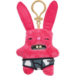 Plyšová klíčenka FUGGLER Crazy Bunny Monster 15705D, růžová