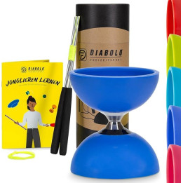 Diabolo FREIZEITSPORT Diabolo Set Pro Clear, modrá