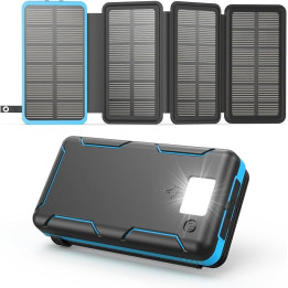 Solární powerbanka A ADDTOP HI-S025, 25 000 mAh, 15 W