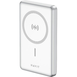 Powerbanka HAVIT PB5248, 10 000 mAh, 15 W, stříbrná