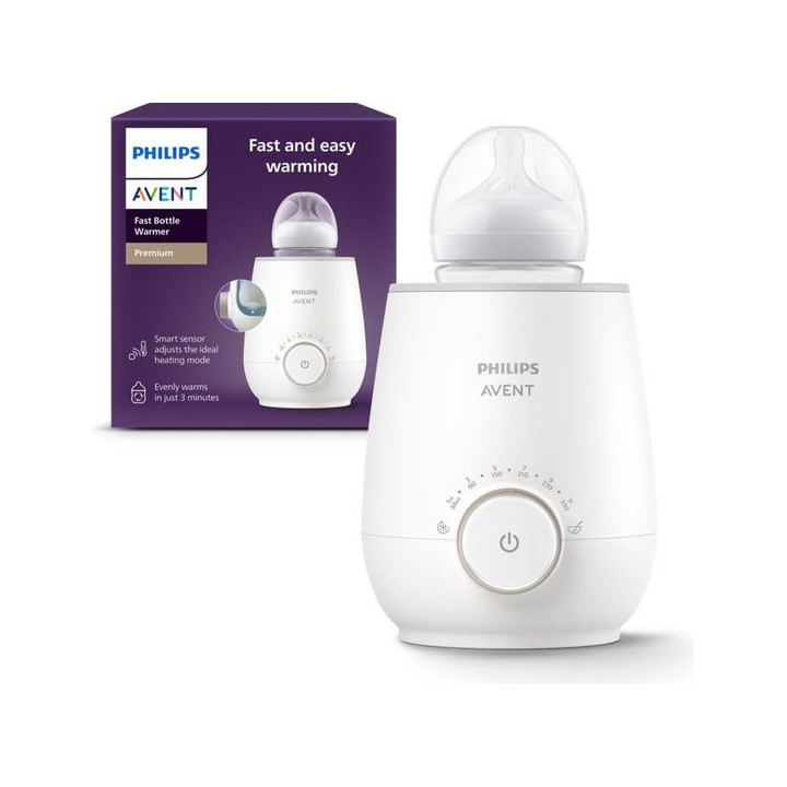 Elektrický ohřívač lahví PHILIPS AVENT Premium SCF358/00, bílá