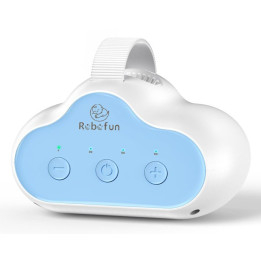 Automatické houpátko na kočárek ROBOFUN , modrá