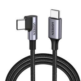 Datový kabel UGREEN US255, 0,5 m, 60 W, šedá