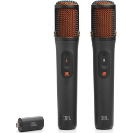 Bezdrátové mikrofony JBL EasySing mics, černá, 2 ks