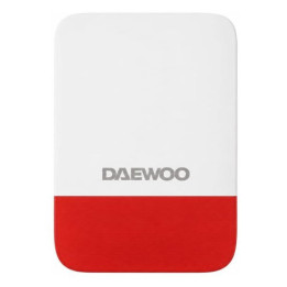 Venkovní bezpečnostní siréna DAEWOO WOS305, 5 000 mAh, bílá