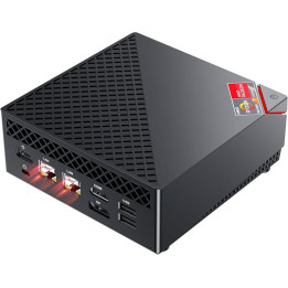 Kompaktní mini počítač NIPOGI AM06PRO, 16GB RAM DDR4, 512GB SSD, AMD Ryzen 7 5700U, černá